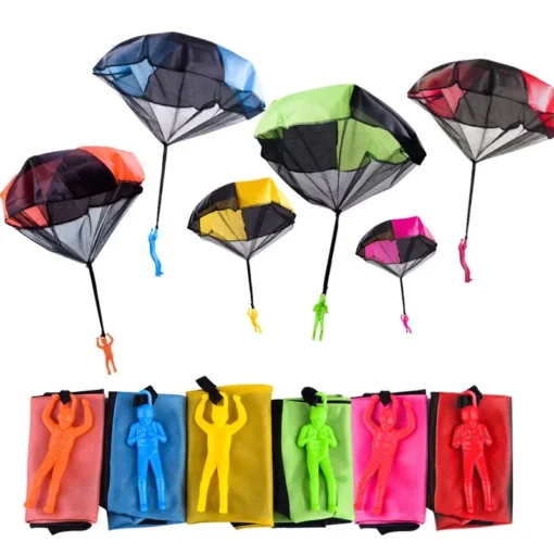 Mini Parachute Toy – Outdoor Toss Game for Kids (1/6 Pack)